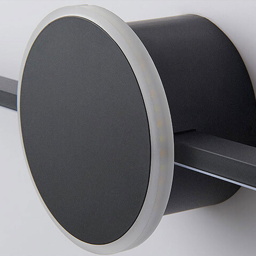 Nordic Minimalist LED Wall Sconce - Long Disc Vanity Light