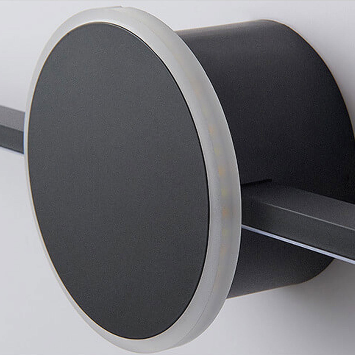 Nordic Minimalist LED Wall Sconce - Long Disc Vanity Light