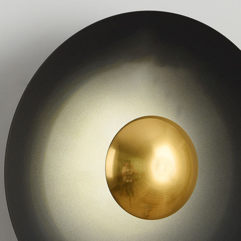 Nordic Multicolor LED Wall Sconce - Round Disc Design