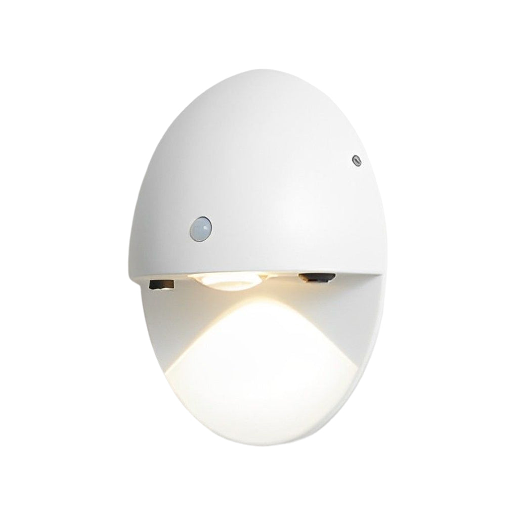 Oval Shape USB Rechargeable Motion Sensor Magnetic Wall Lamp - Modern Design, LED Lighting, Night Light, Battery Operated, Home Decor