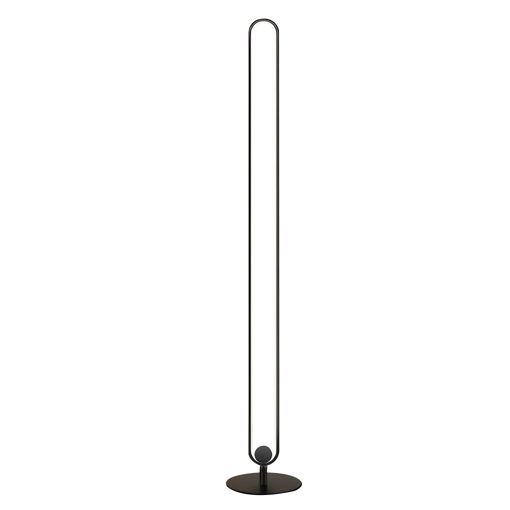 Modern Minimalist LED Oval Floor Lamp for Living Room, Bedroom, Home Decor, Adjustable Brightness, Energy Efficient Lighting