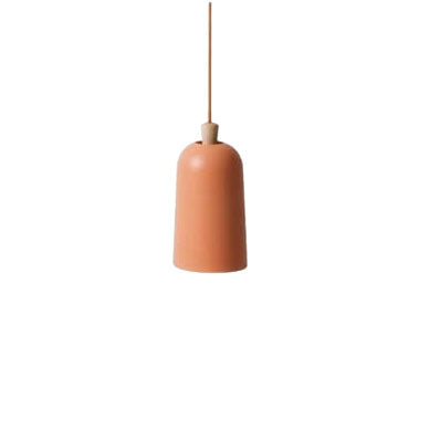 Modern Macaron Cylinder Aluminum 1-Light Pendant Light - Stylish Lighting Fixture for Home & Office