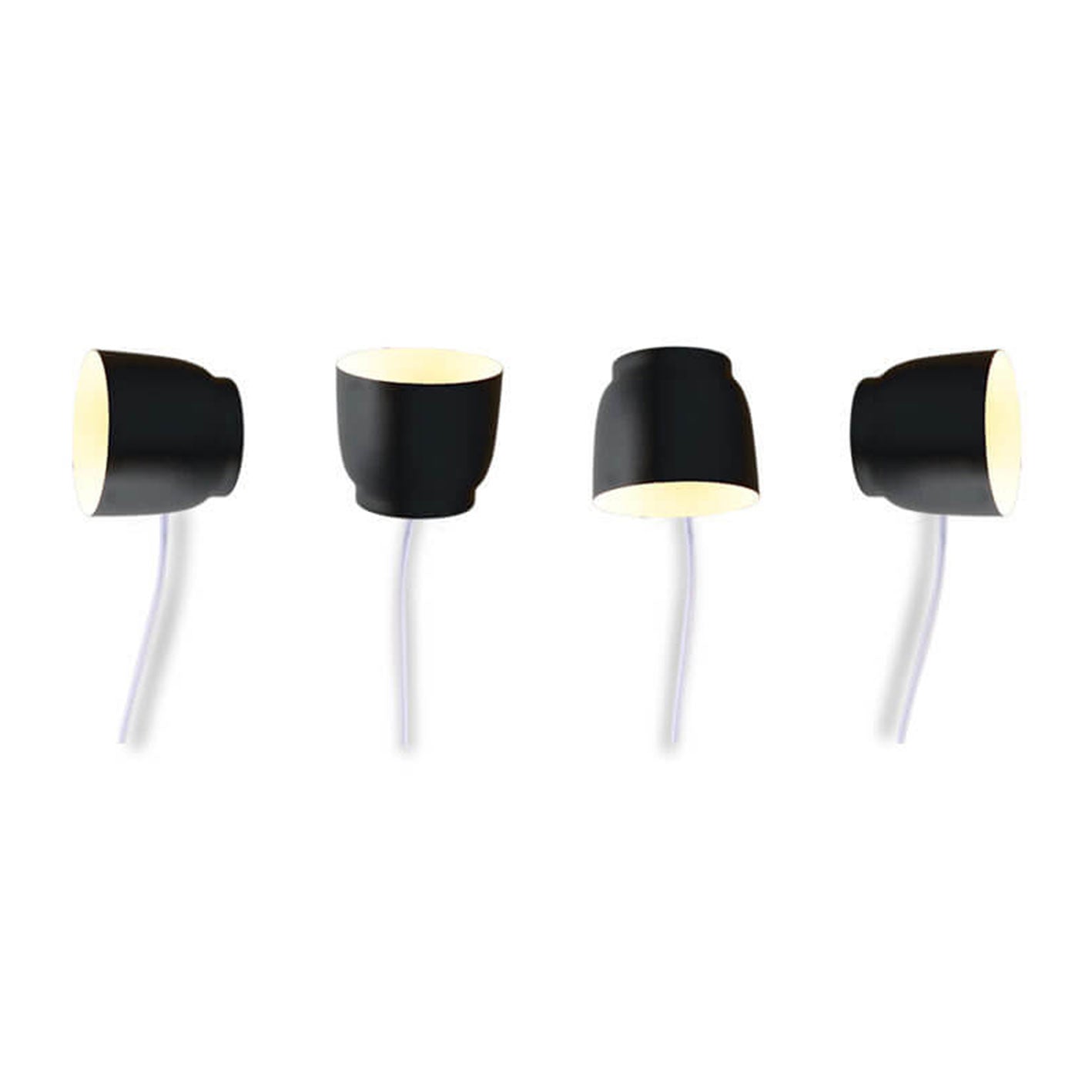 Nordic Minimalist Column Barrel Wall Sconce - 1-Light Rotatable Lamp