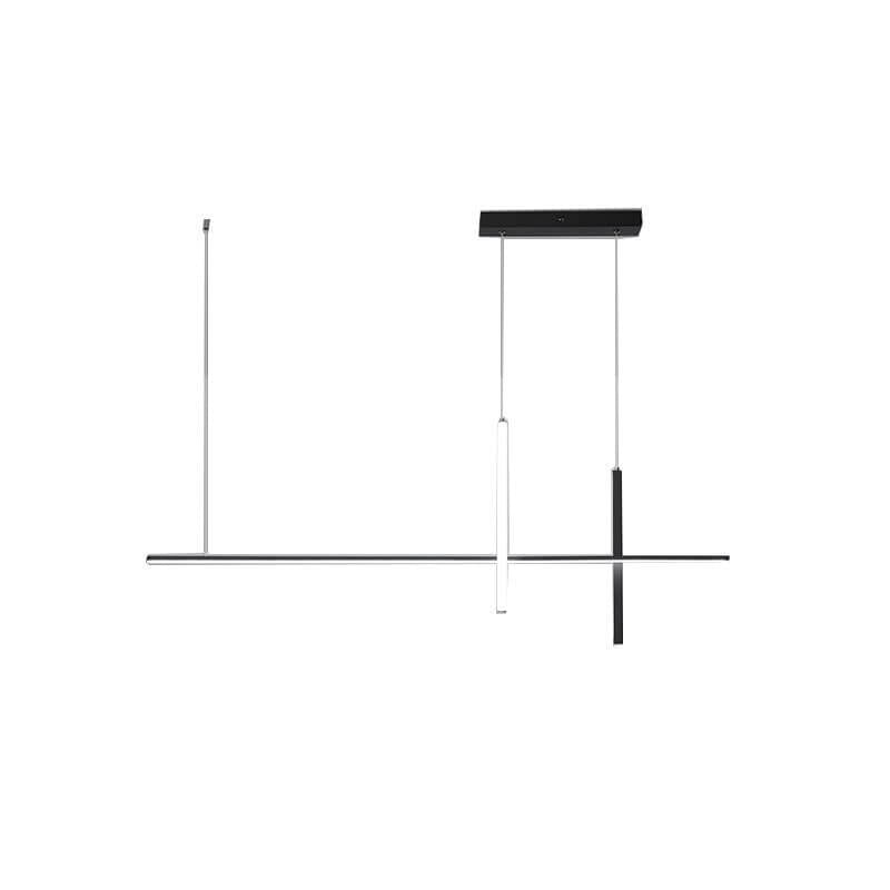 Modern Minimalist Long Line LED Chandelier Lighting Fixtures