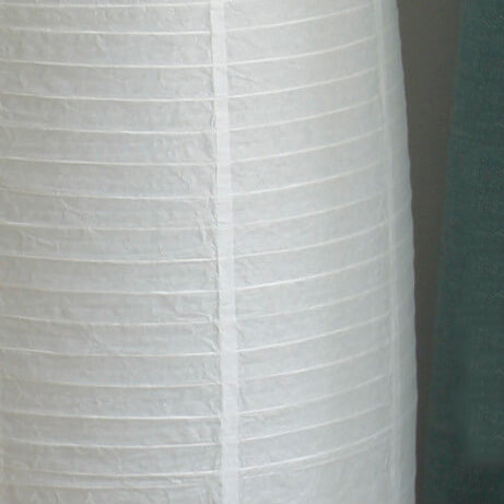 Nordic Minimalist Rice Paper Column Lamp - 2-Light Standing Floor Lamp