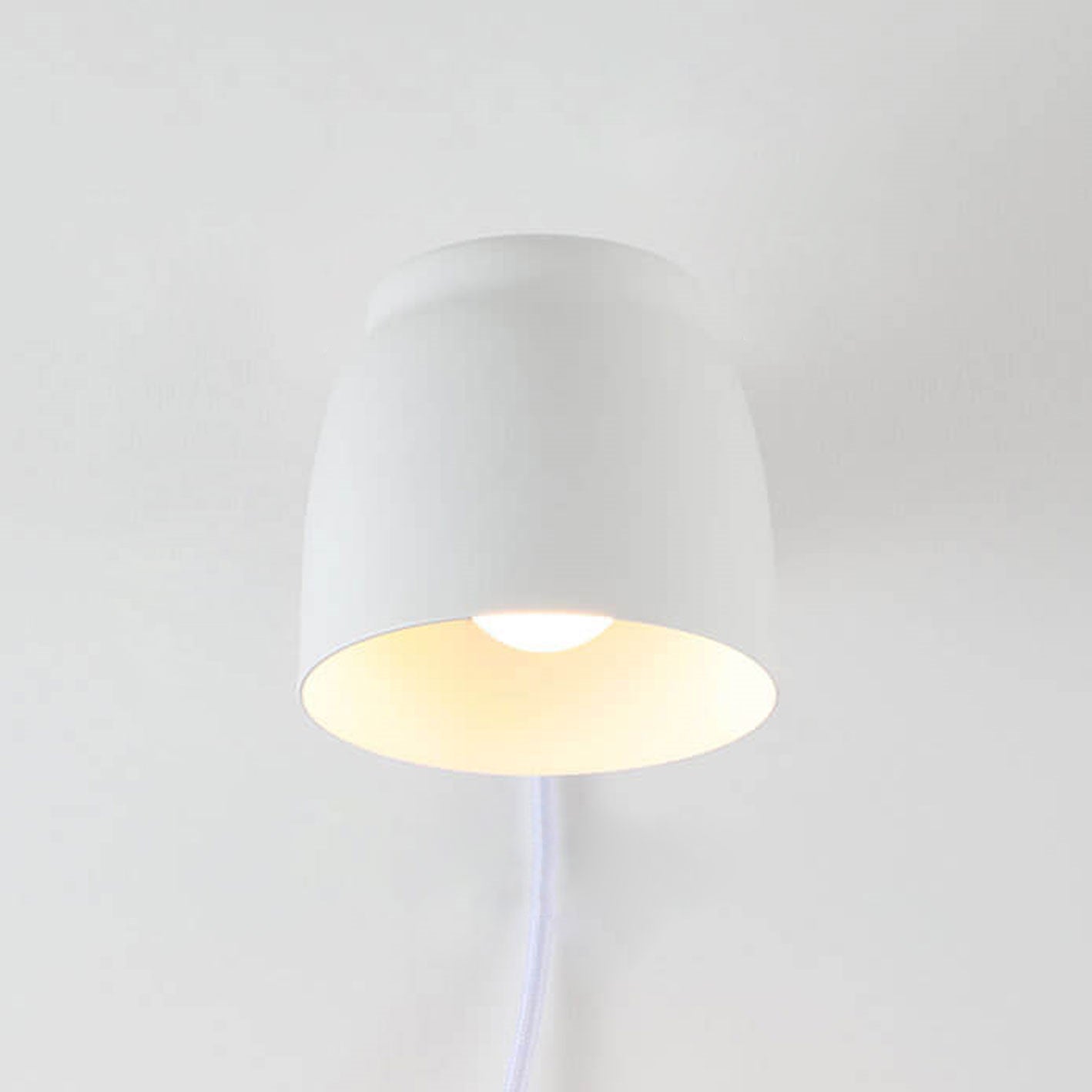 Nordic Minimalist Column Barrel Wall Sconce - 1-Light Rotatable Lamp