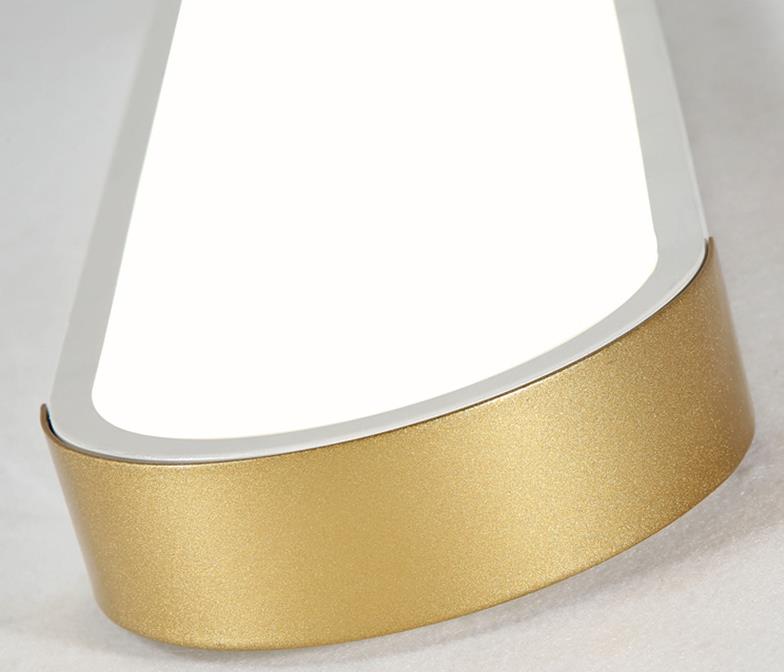 Modern Minimalist Rectangular LED Flush Mount Ceiling Light