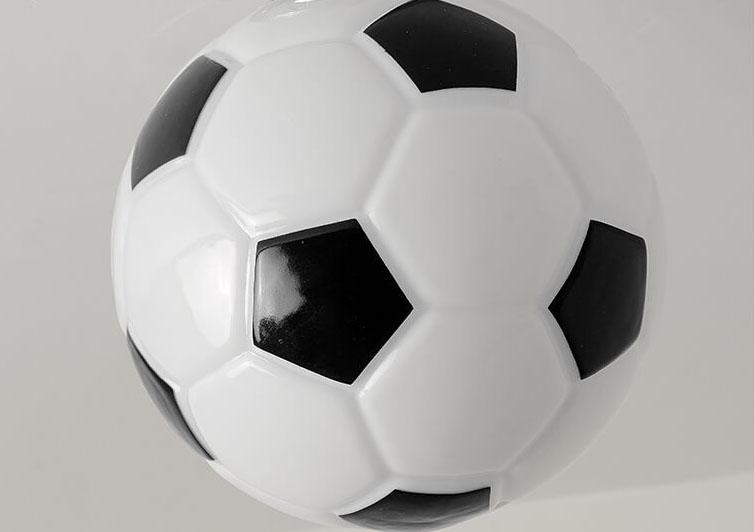 Basketball Soccer Glass Semi-Flush Mount Ceiling Light