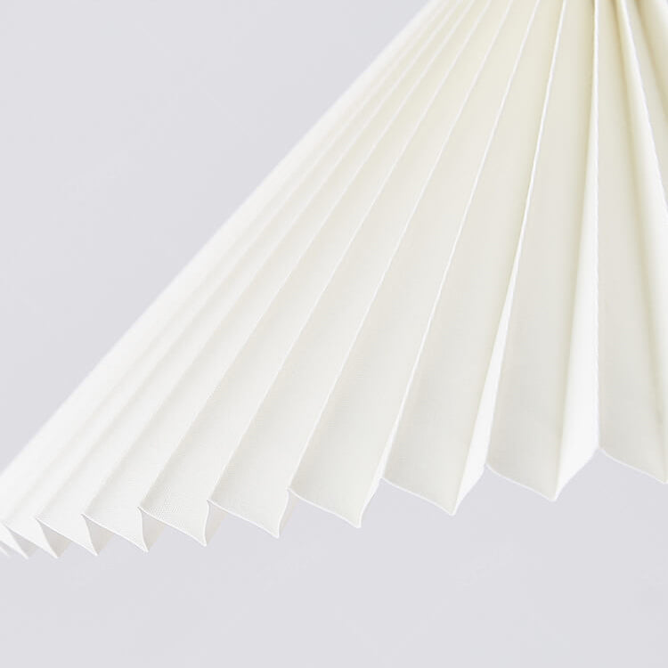 Nordic Minimalist Pleated Shade Pendant Light 1-Light Fixture
