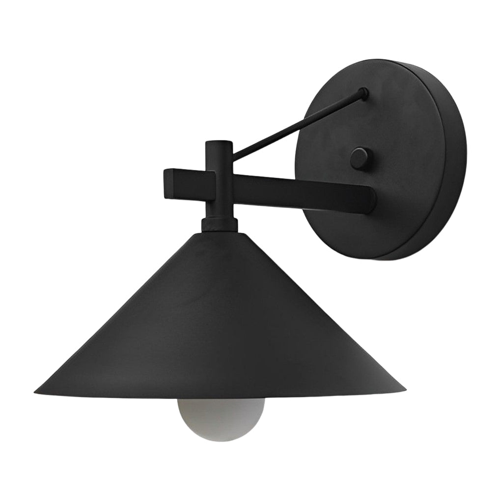 Conical Retro American Outdoor Waterproof Wall Sconce Light 

Illuminate your outdoor spaces with this stylish conical wall sconce. Designed in a classic American retro style, this waterproof lighting fixture is perfect for patios, gardens, and entryways.