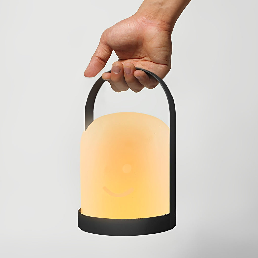 Rechargeable Portable Camping Mini Table Lamp - LED Outdoor Light for Hiking, Fishing, and Emergency Use