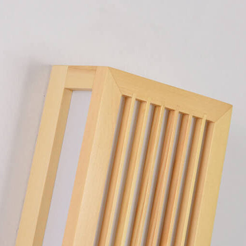 Modern Minimalist Solid Wood Acrylic LED Wall Sconce for Living Room