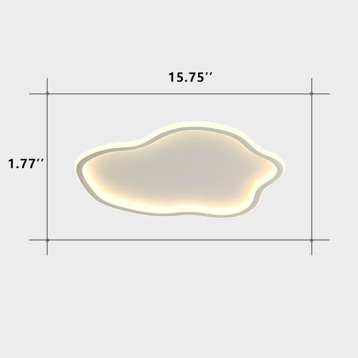 Modern 1-Light LED Flush Mount Ceiling Light - Stylish Lighting Fixture for Home and Office