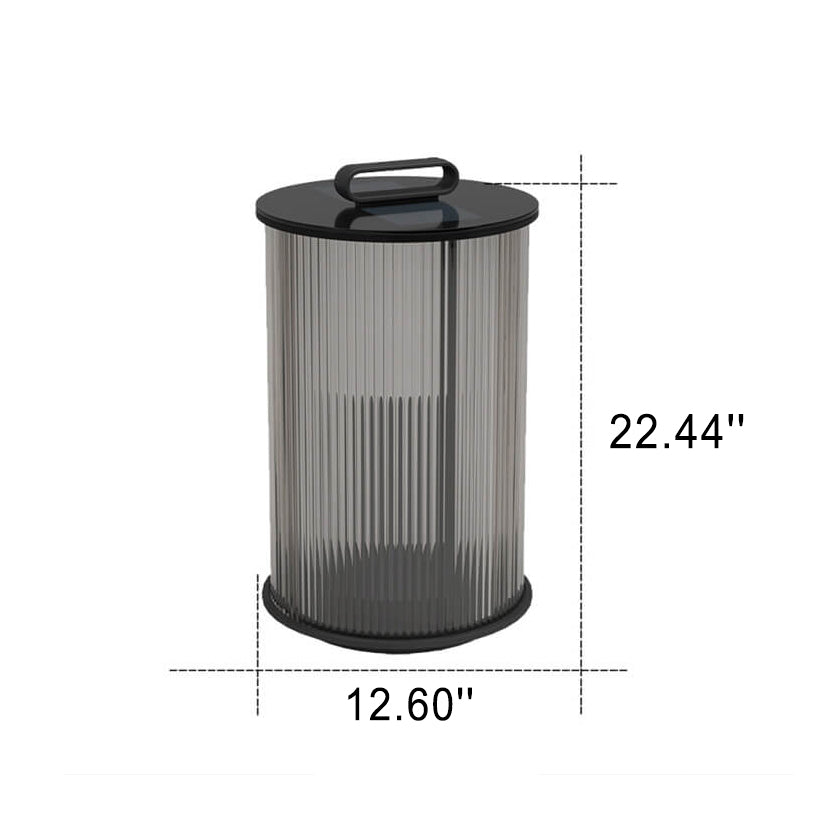 Modern Stainless Steel Glass Column LED Outdoor Waterproof Garden Lamp