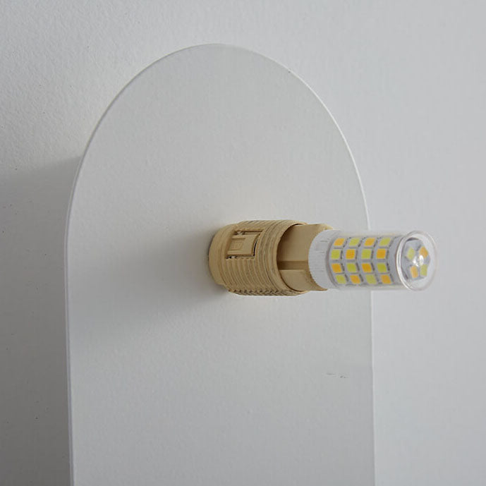 Nordic Minimalist Glass Ring Wall Sconce Lamp - 1-Light Design, Modern Lighting for Home Decor, Scandinavian Style, Adjustable Light Fixture