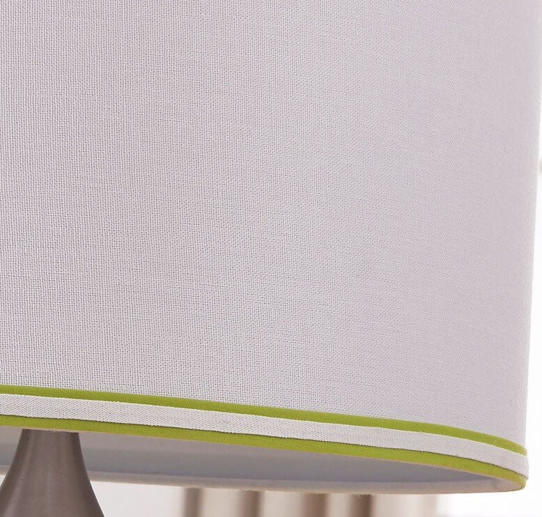 Modern Fabric Ice Cracked Ceramic Table Lamp - 1-Light Design, Elegant Home Lighting, Contemporary Accent Lamp