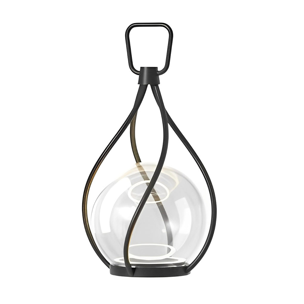 Portable Waterproof LED Night Light - USB Rechargeable Metal Design for Home & Outdoor Use