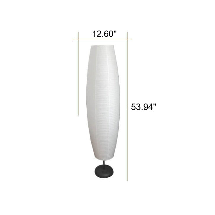 Nordic Minimalist Rice Paper Floor Lamp - 2-Light Column Design  

Illuminate your space with our Nordic Minimalist Rice Paper Column 2-Light Standing Floor Lamp. Featuring a sleek design, this lamp brings a touch of elegance and tranquility to any room.