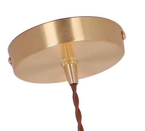 Vintage Tiffany Stained Glass Umbrella Pendant Light - 1-Light Fixture for Home Decor