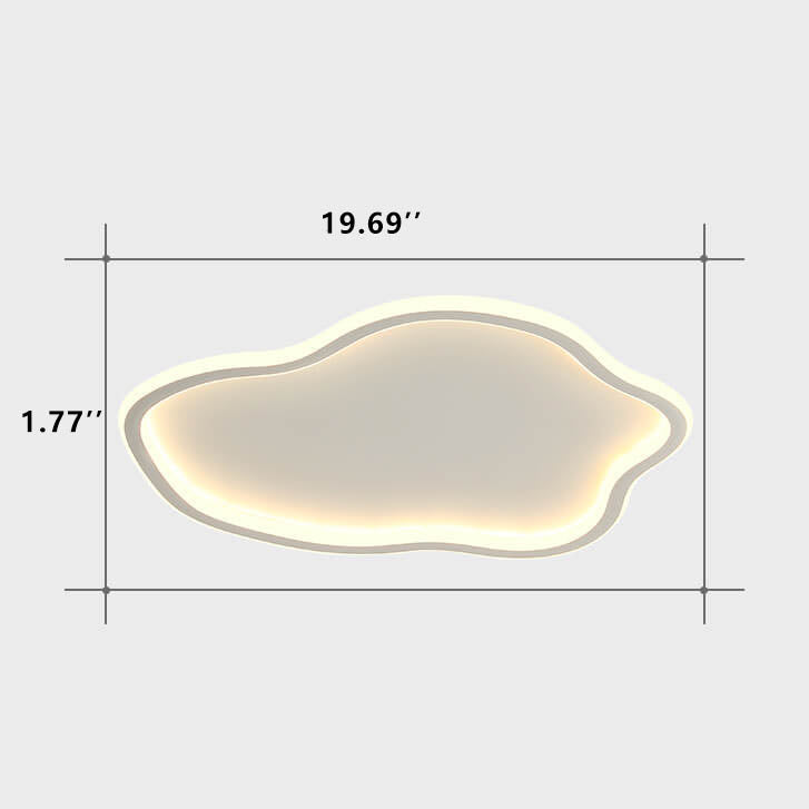 Modern 1-Light LED Flush Mount Ceiling Light - Stylish Lighting Fixture for Home and Office