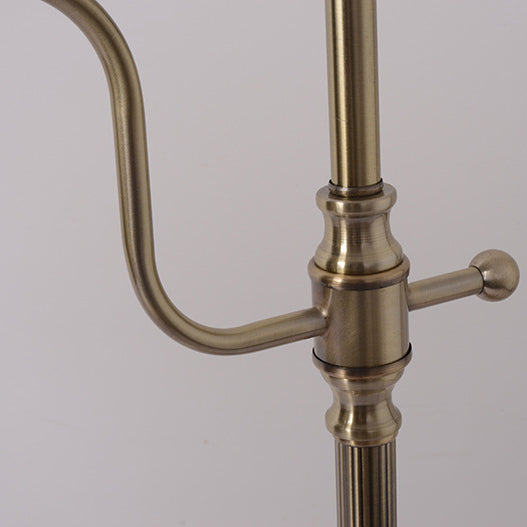 Industrial Retro Gold Iron Long Arm LED Table Lamp
