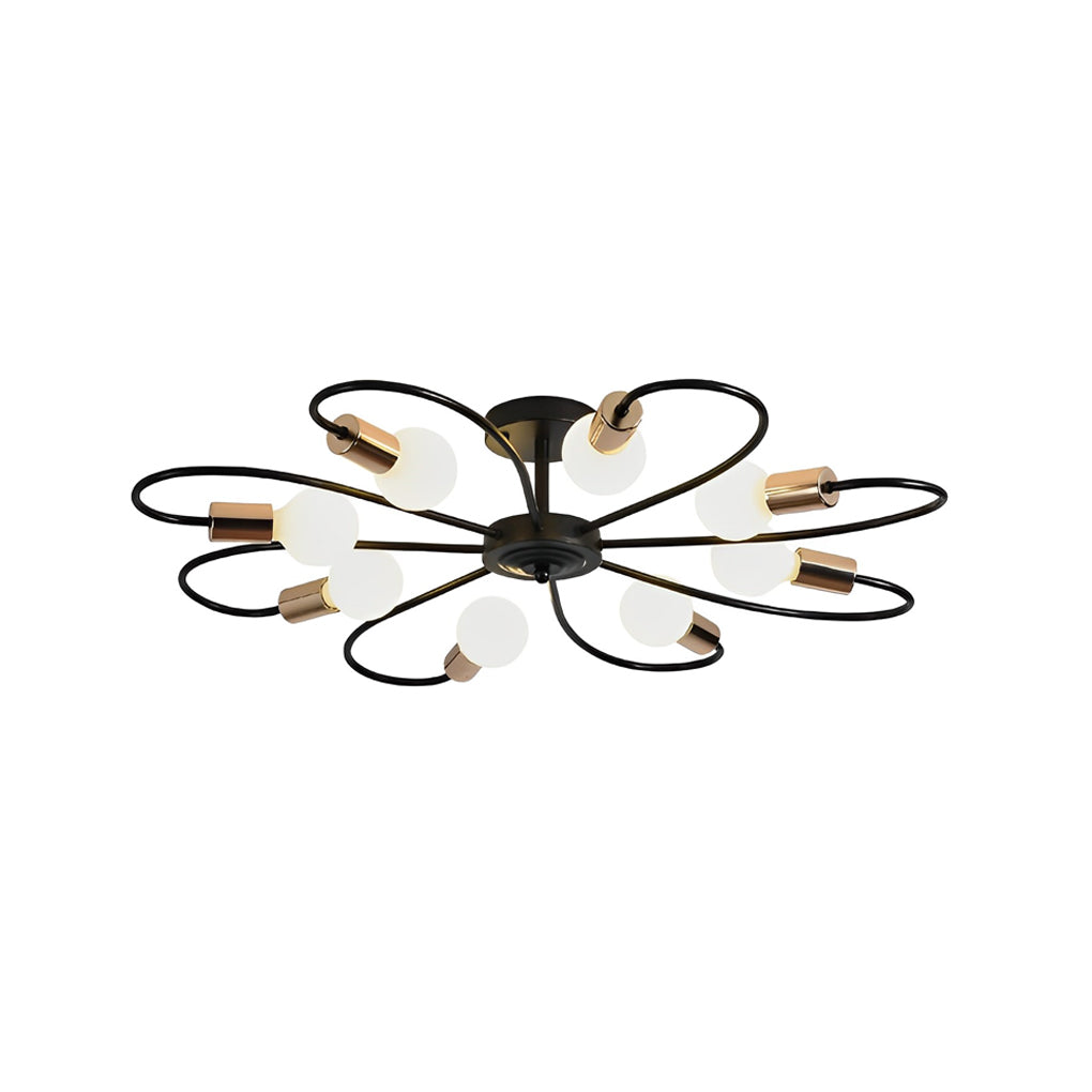 Simple Iron Flower Nordic Ceiling Light Fixture  

Enhance your Nordic bedroom with this elegant simple iron flower ceiling light fixture. Perfect for creating a cozy atmosphere, this modern lighting solution combines functionality and style. Ideal for mi