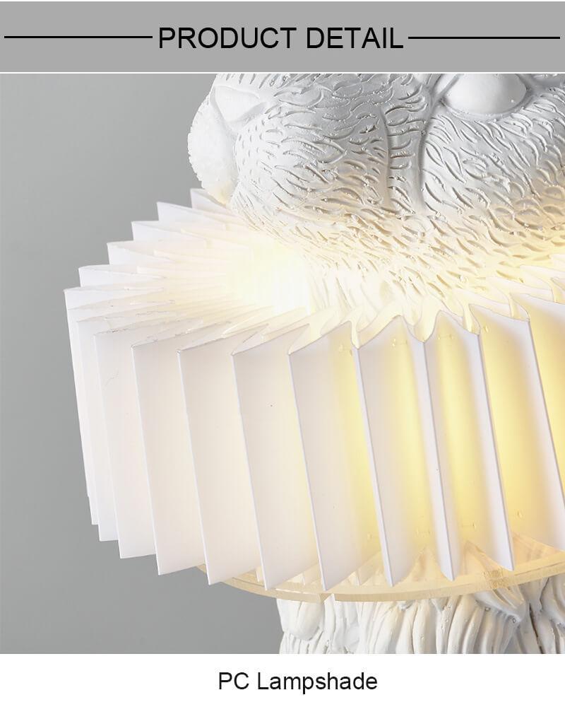 Modern Creative Resin Rabbit LED 1-Light Table Lamp, Cute Bunny Design for Bedroom, Stylish Nightstand Lighting, Unique Home Decor, Contemporary Desk Light, Animal-Inspired Table Lamp, Eco-Friendly LED Illumination, Decorative Gift for Kids and Adults