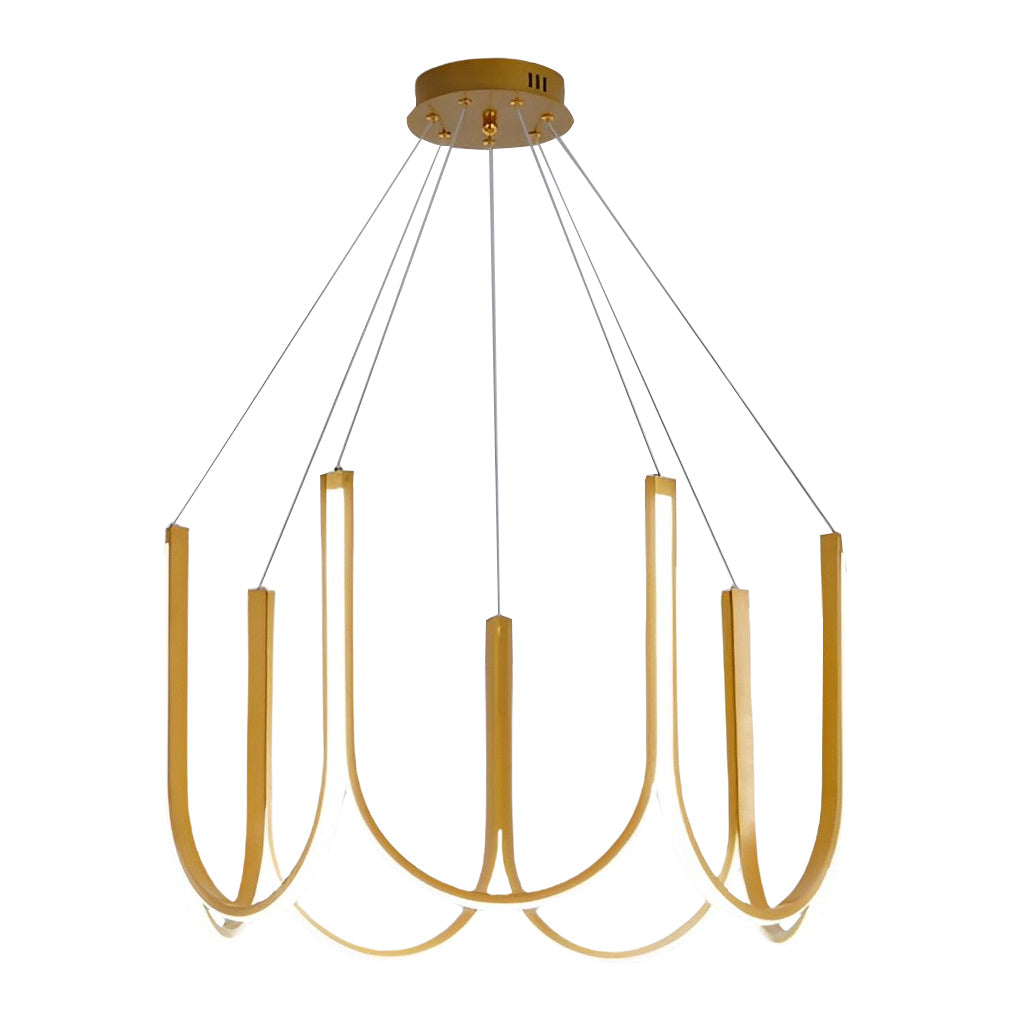 Minimalist LED Dimming Nordic Chandelier Ceiling Lamp