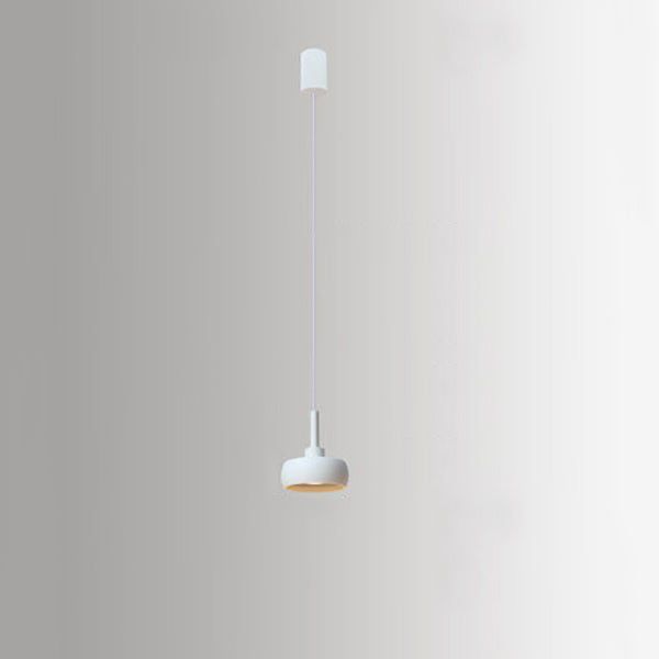 Nordic Minimalist Dome Aluminum LED Pendant Light Retractable