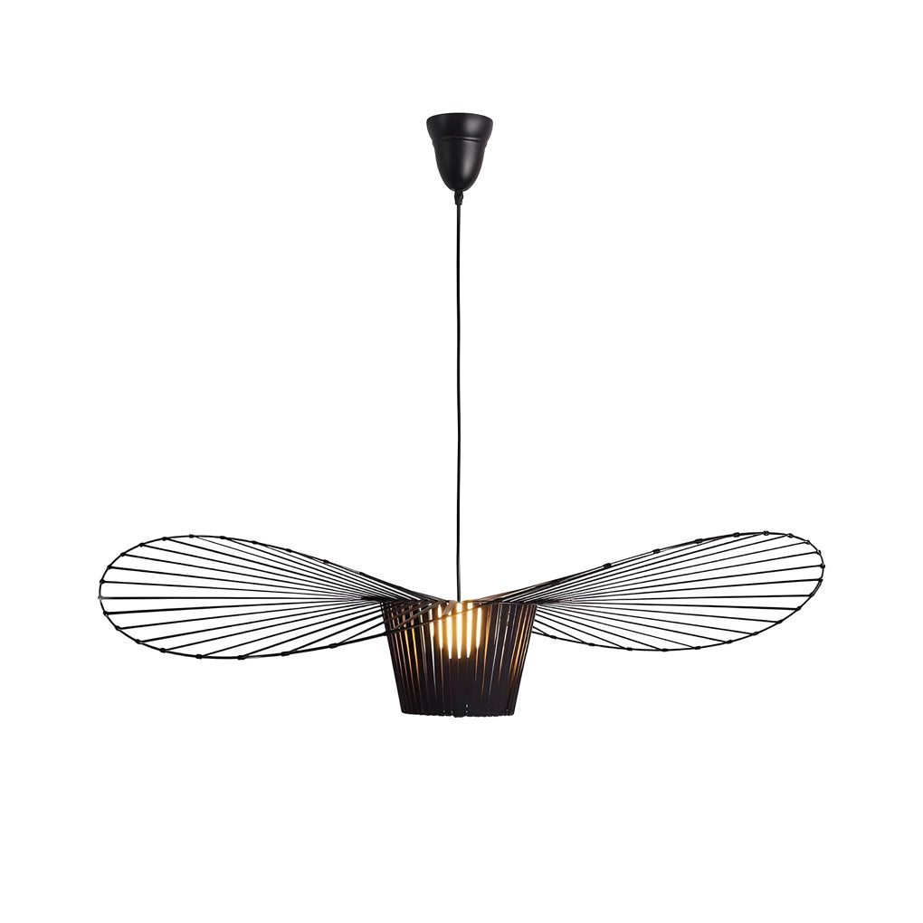 French Nordic Chandelier Pendant Light Fixture - Creative Fabric Hat Design
