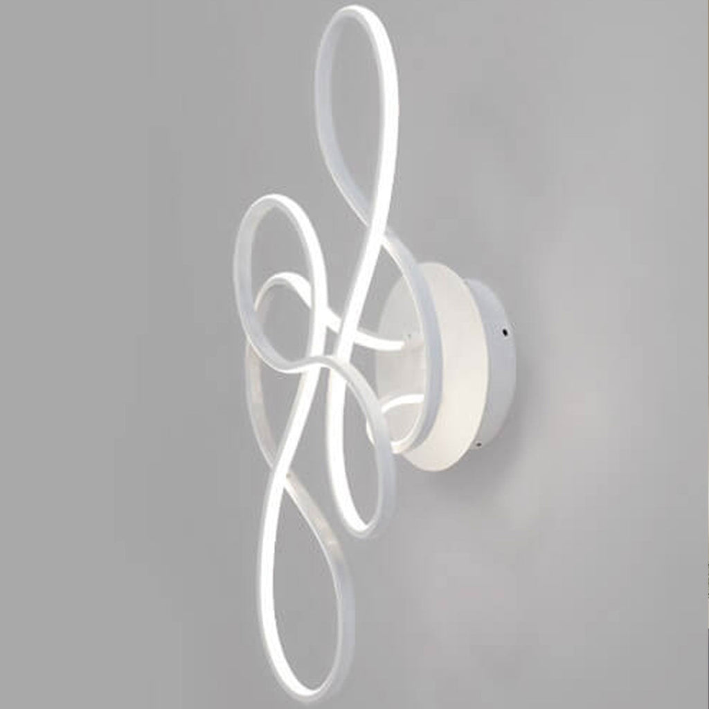Modern Minimalist LED Flush Mount Ceiling Light - Aluminum & Acrylic Design