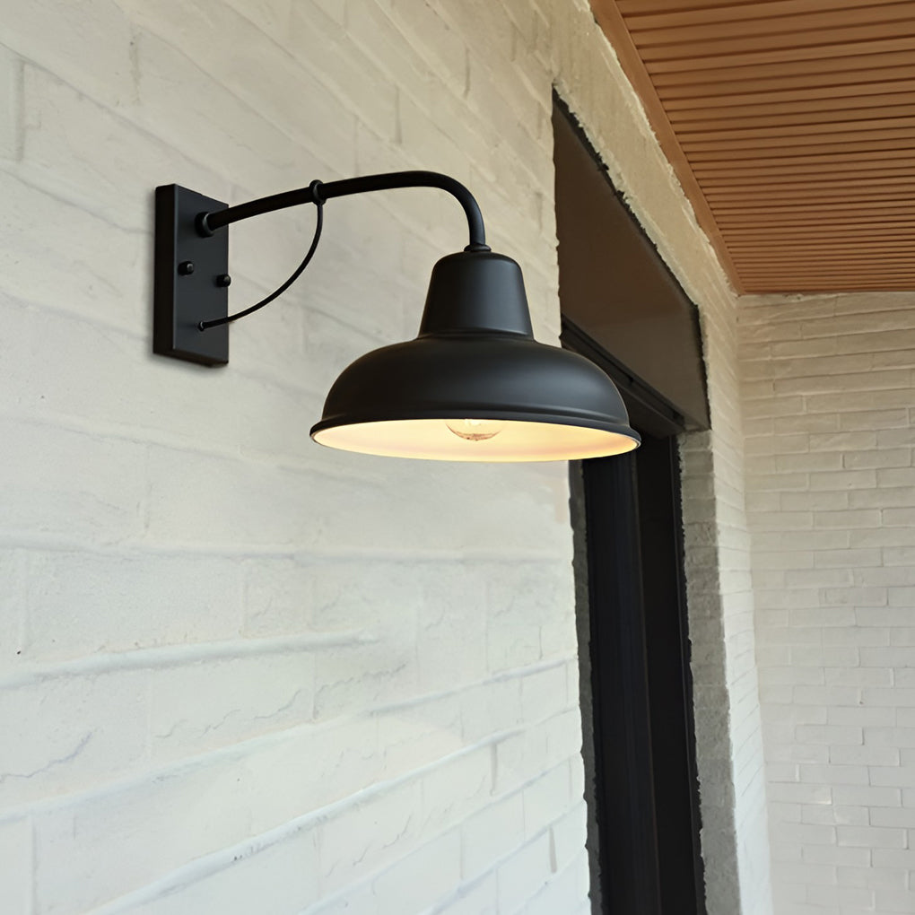 Vintage Trumpet LED Waterproof Outdoor Wall Light