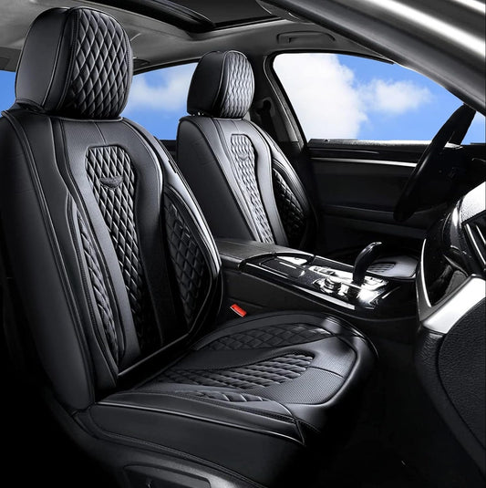 Premium Black Elite Edition Car Seat Covers – Custom Fit, Luxury Material