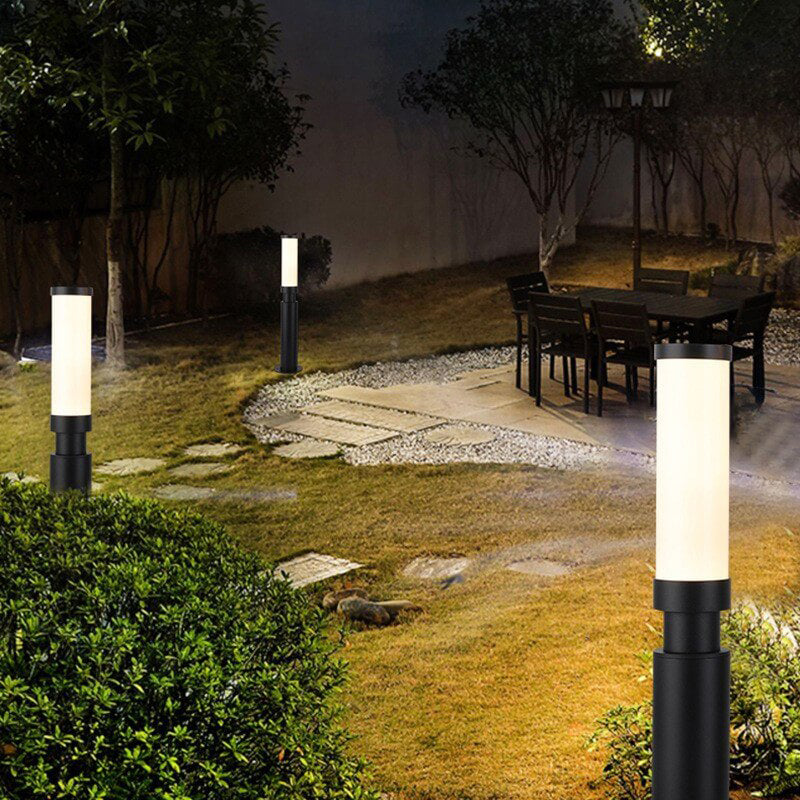 Modern Acrylic Waterproof Creative Lipstick LED Lawn Floor Lamp