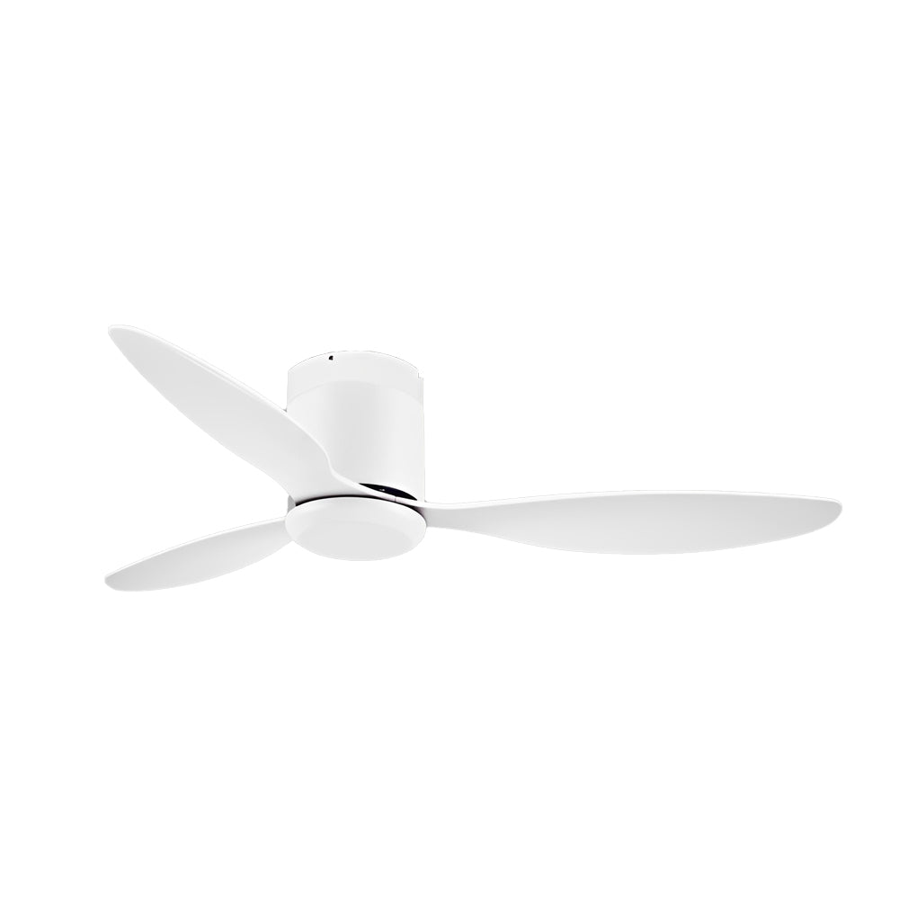 3 Blades Mute LED Dimmable Ceiling Fan with Remote Control, Modern Light Fixture
