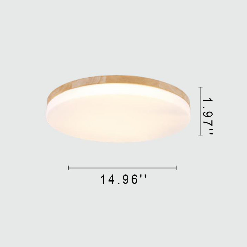 Modern Acrylic Round Log LED Flush Mount Light  

Illuminate your space with this sleek and stylish acrylic round log LED flush mount light. Perfect for modern interiors, this fixture offers an energy-efficient lighting solution while enhancing your decor