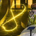 Flexible Waterproof Starry Solar LED Strip Lights for Outdoor Use