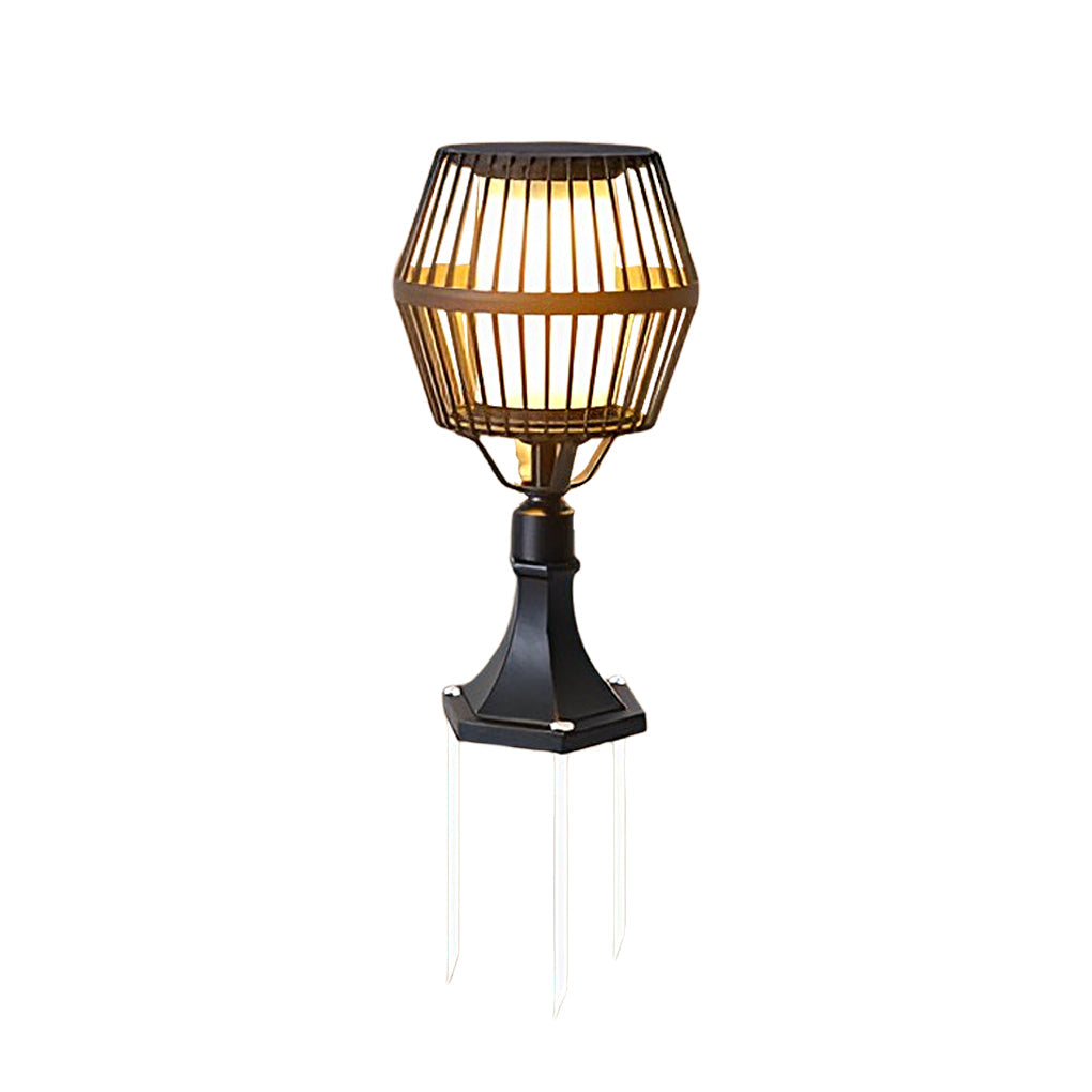 Modern Matte Black Solar Caged Lanterns - Stylish Outdoor Lighting

Illuminate your outdoor space with our modern matte black solar caged lanterns. Perfect for garden paths, patios, and decks, these energy-efficient lanterns provide a warm glow while enha