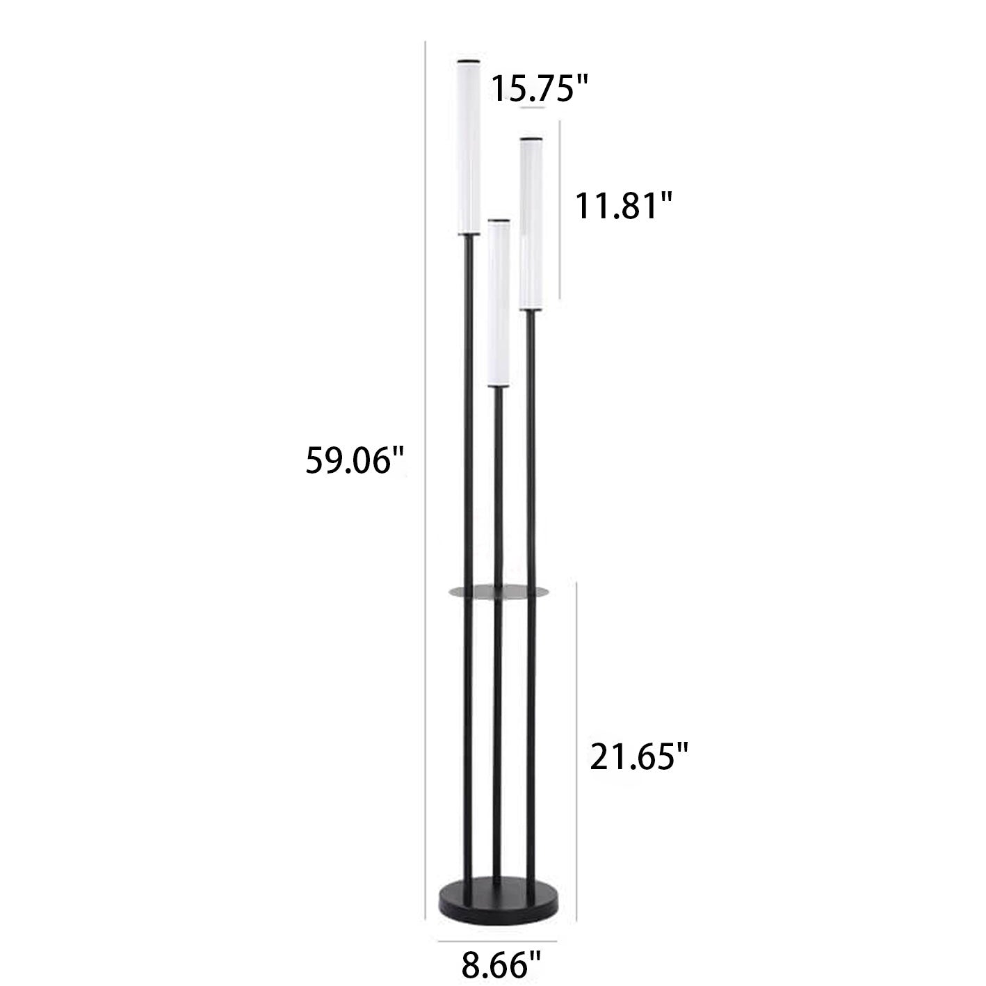 Modern Minimalist 3-Light LED Floor Lamp - Standing Bar Design 

Illuminate your space with this sleek, modern minimalist 3-light LED standing floor lamp. Perfect for contemporary decor, its innovative bar design offers adjustable lighting to enhance any