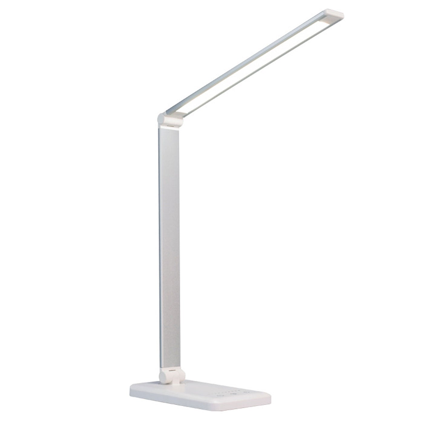 Folding Wireless Rechargeable LED Eye Protection Reading Desk Lamp with Adjustable Brightness, Touch Control, USB Charging, Modern Design for Home and Office, Portable Study Table Light