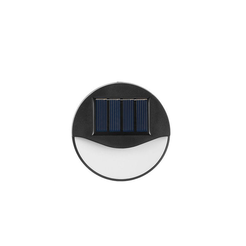Modern Minimalist Square LED Solar Step Light - Waterproof Outdoor Patio Lighting