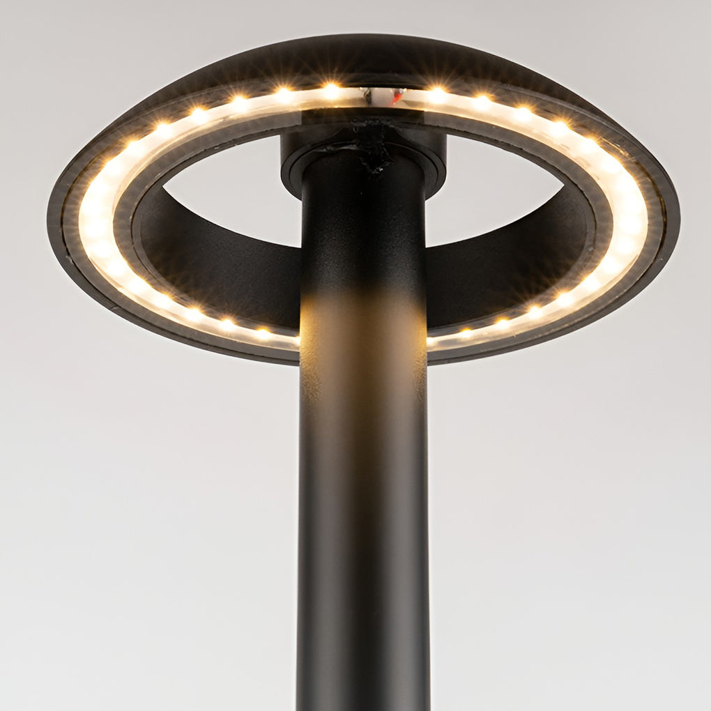 Modern Waterproof Mushroom LED Path Light - Outdoor Landscape Post Lamp