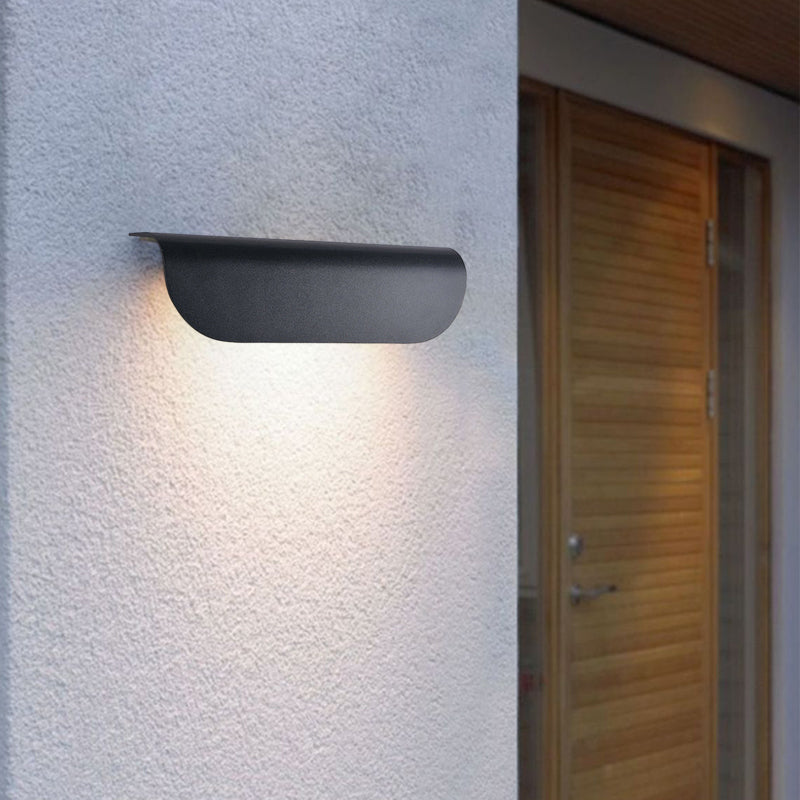 Minimalist Waterproof LED Wall Light for Garden and Balcony