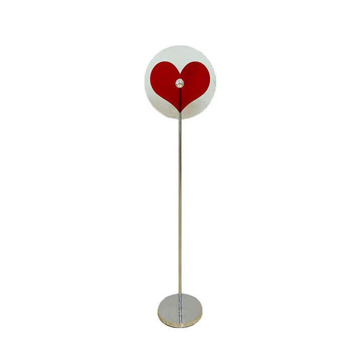 Heart-Shaped LED Floor Lamp - Stylish Vibes Light for Home Decor