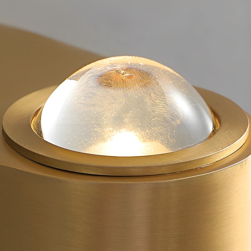 3/4 Lights Copper LED Wall Washer Sconce - Nordic Style Wall Lamp