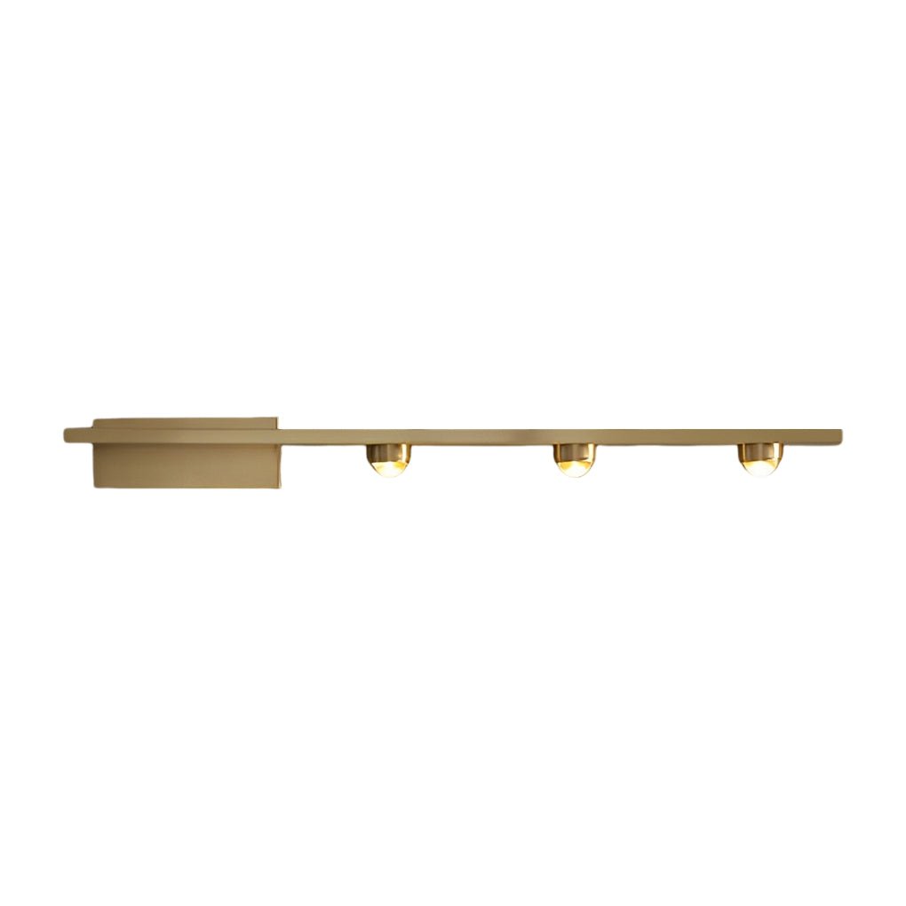 3/4 Lights Copper LED Wall Washer Sconce - Nordic Style Wall Lamp