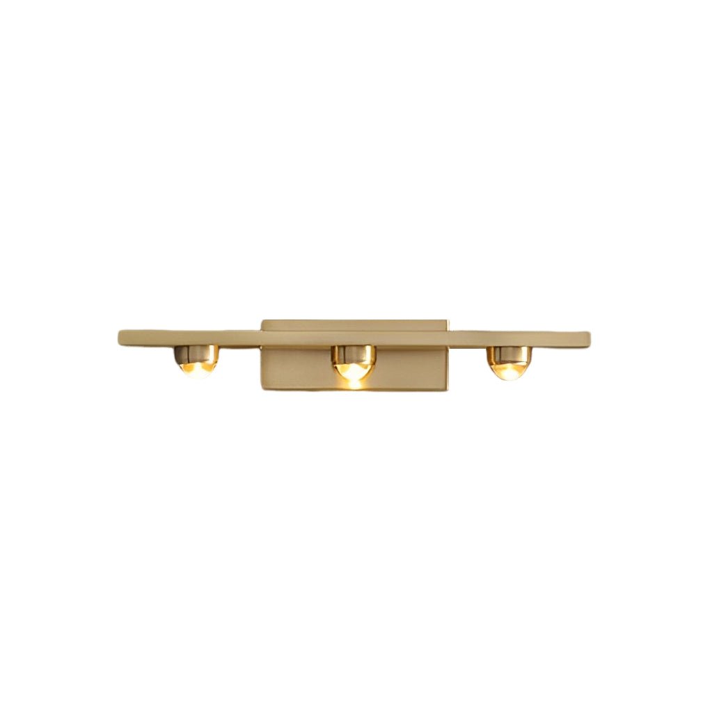 3/4 Lights Copper LED Wall Washer Sconce - Nordic Style Wall Lamp