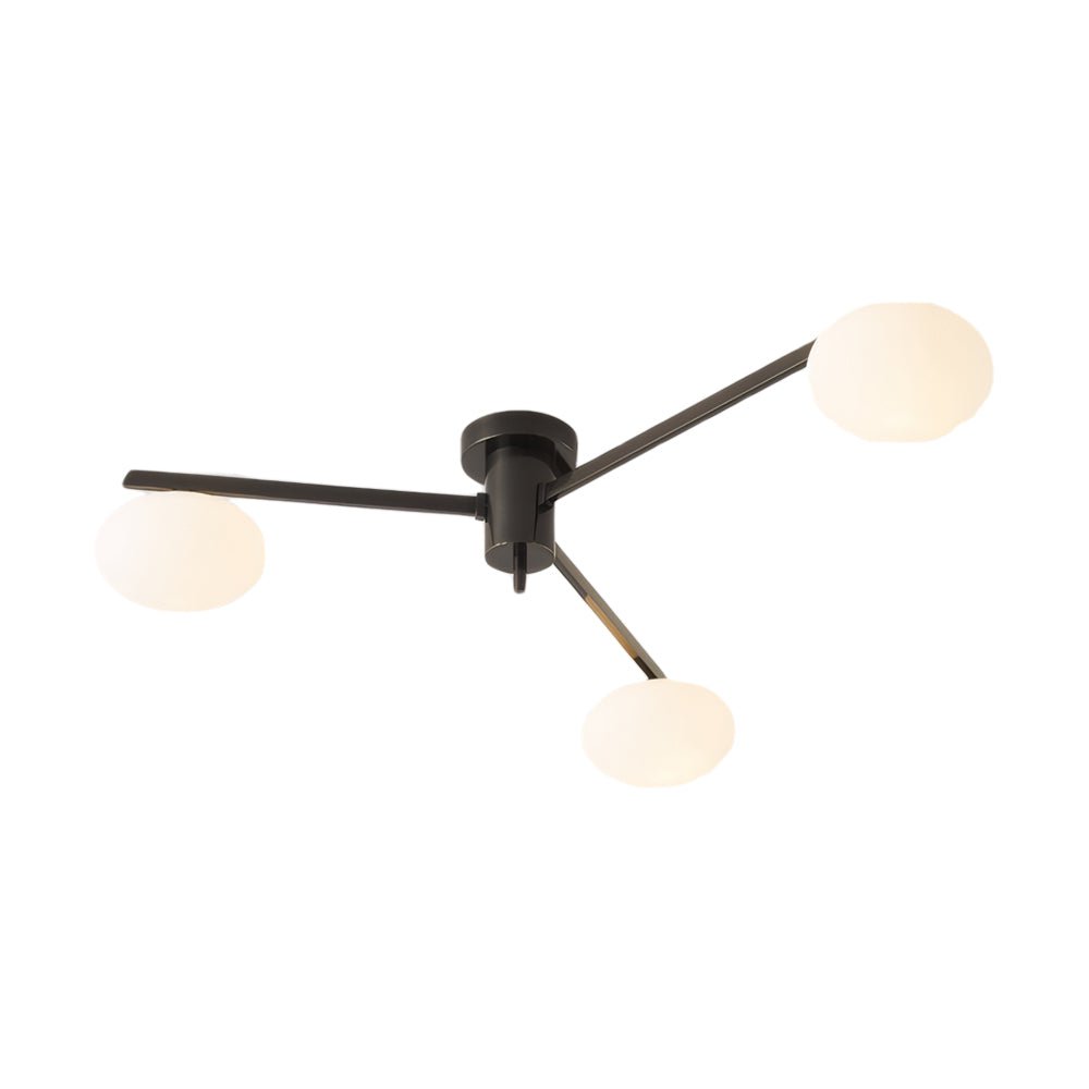 Jasper Semi Flush Mount Ceiling Lamp - 3/5/6 Lights Modern Fixture