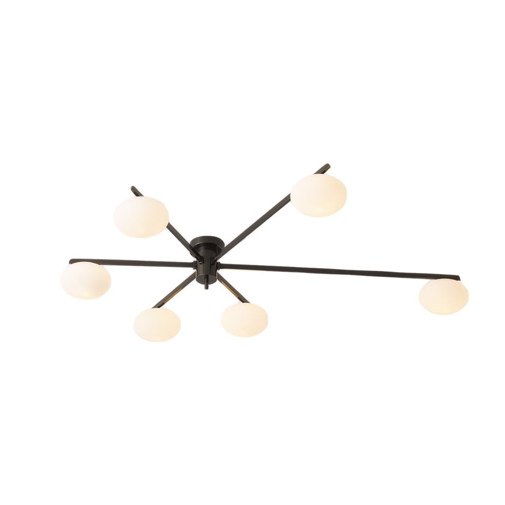 Jasper Semi Flush Mount Ceiling Lamp - 3/5/6 Lights Modern Fixture