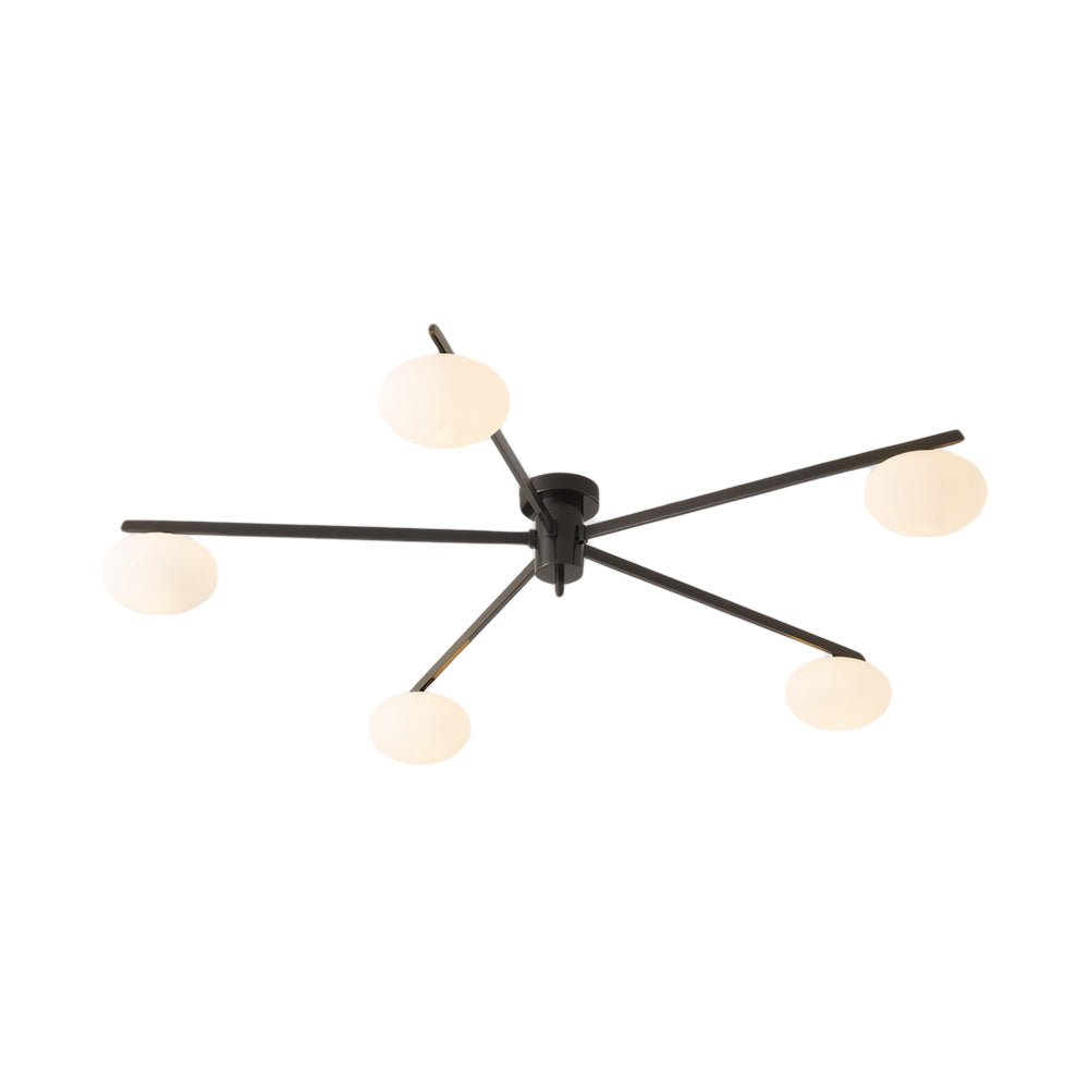 Jasper Semi Flush Mount Ceiling Lamp - 3/5/6 Lights Modern Fixture